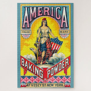 America Baking Powder Jigsaw Puzzle