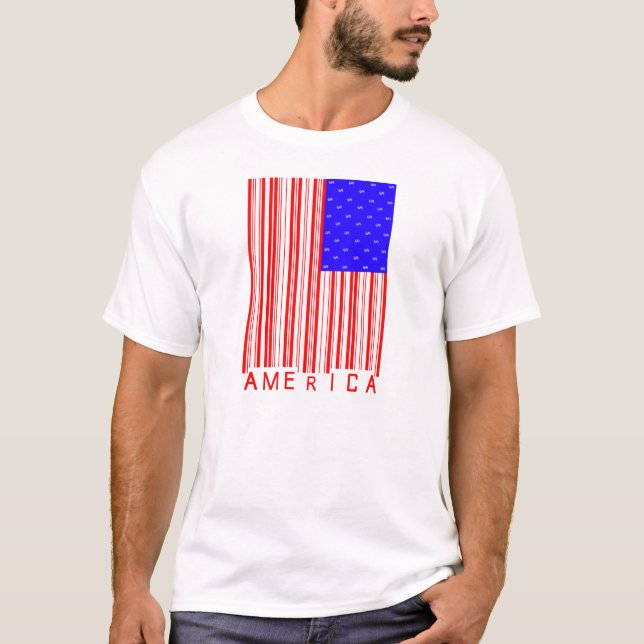 America Barcode Shirt (Front)