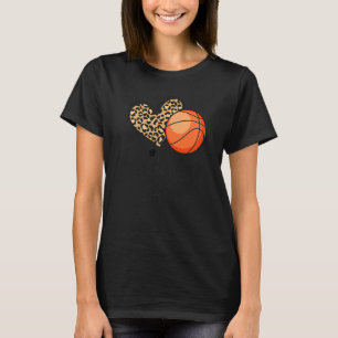 America Basketball Game Day Vibes Basketball Mom L T-Shirt