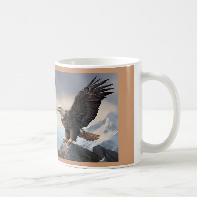  America Beautiful eagle coffee mug (Right)