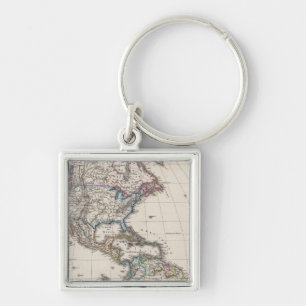 America by Stieler Keychain