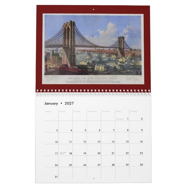 America! Calendar (Jan 2027)