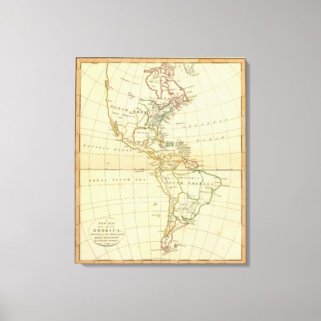 America Canvas Print (Front)