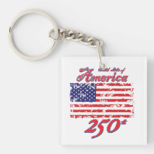 America Celebrates her 250th Keychain