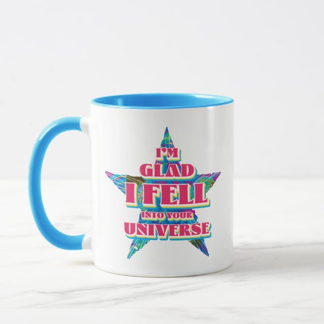 America Chavez: I'm Glad I Fell Into Your Universe Mug (Left)