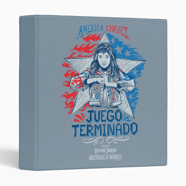 America Chavez - Juego Terminado Binder (Front/Spine)