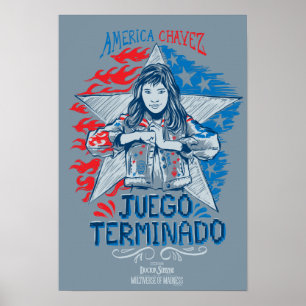 America Chavez - Juego Terminado Poster