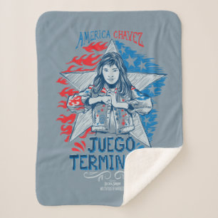 America Chavez - Juego Terminado Sherpa Blanket