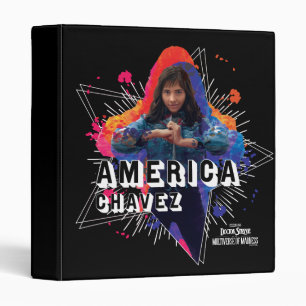 America Chavez Star Character Graphic Binder