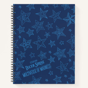 America Chavez Star Pattern Notebook