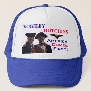 America Comes First Trucker Hat