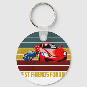 America Father and Son Best Friend for Life Car ve Keychain