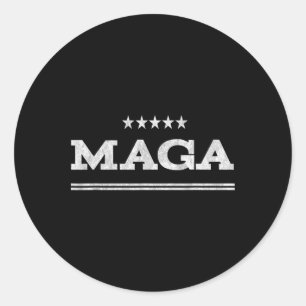 America-first Trump 2020 Usa Classic Round Sticker