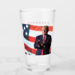 America First Trump 2024 Glass<br><div class="desc">America First Trump 2024</div>