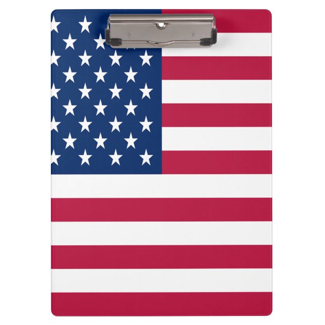 America Flag  Clipboard (Front)