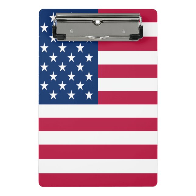 America Flag  Mini Clipboard (Front)