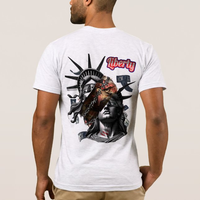 america flag T-Shirt (Back)
