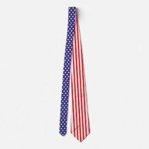 America Flag Tie