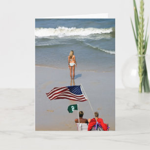 America Girl Lifeguards Card