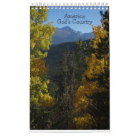 America, God's Country You Pick the Dates Calendar