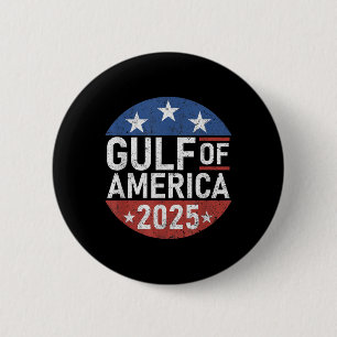 America Gulf Mexico - Gulf Of Usa America 2025 Ret 2 Inch Round Button