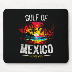 America Gulf Mexico - Gulf Of Usa America 2025 Ret Mouse Pad