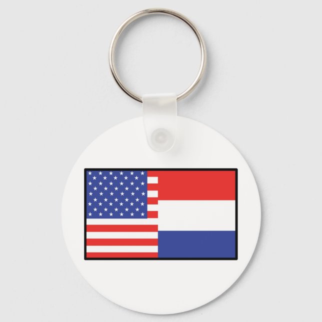 America Holland Keychain (Front)