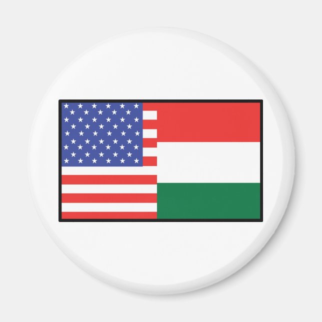 America Hungary Magnet (Front)