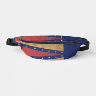 America-Inspired Art Flags, Jerseys & 4th of Jul Fanny Pack