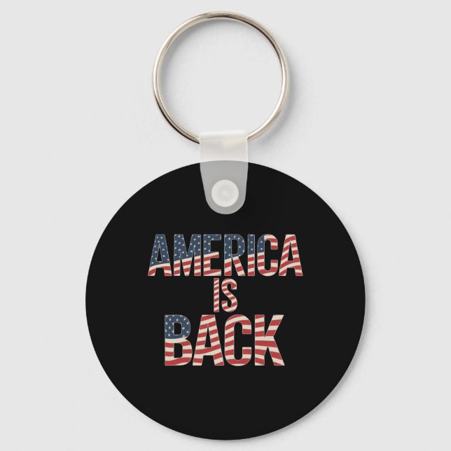 America Is Ck  Keychain (Front)