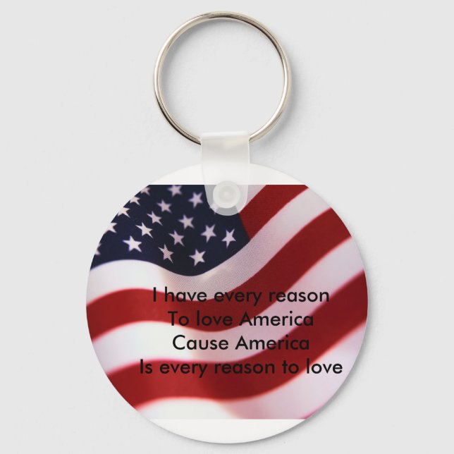 America Keychain (Front)