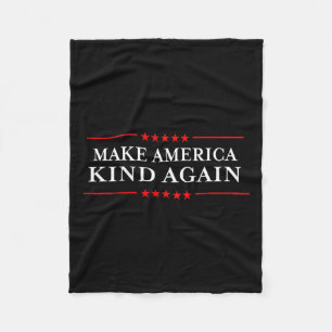 America Kind Again Choose Anti-trump Shirts Fleece Blanket