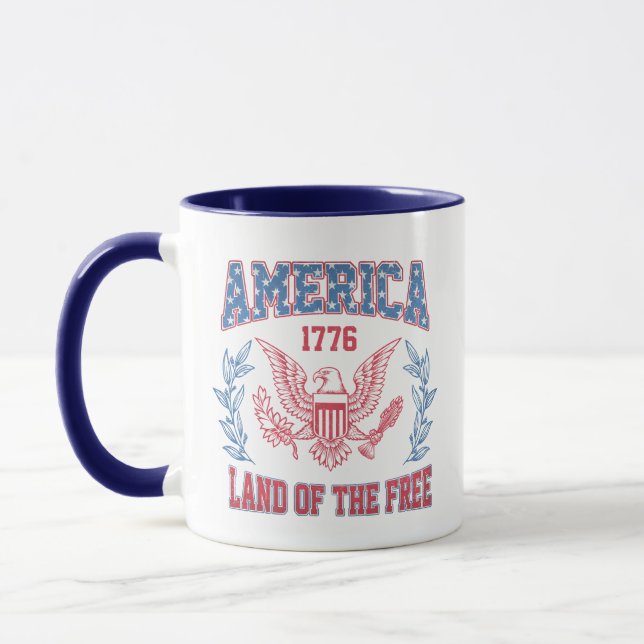 America Land of the Free Mug (Left)