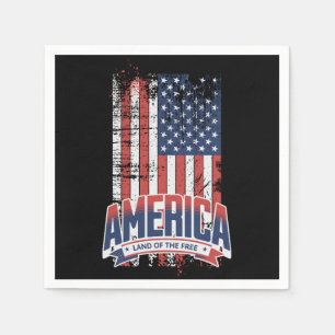 America - Land of the free Napkin