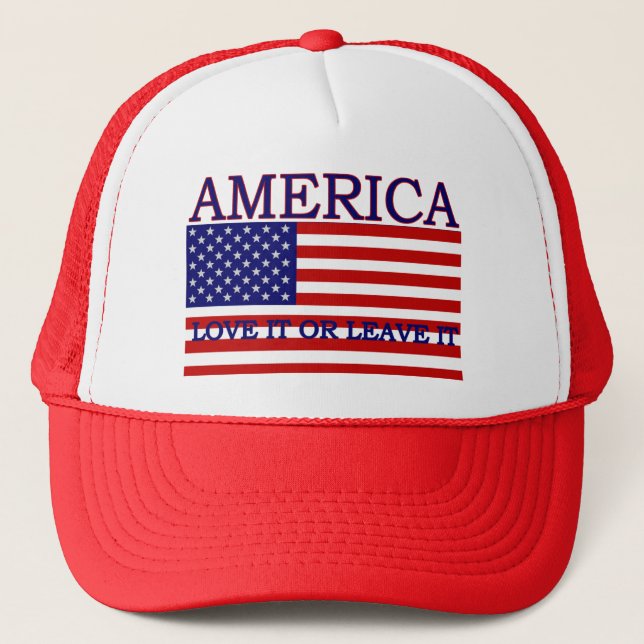America Love it or Leave it Casquette (Devant)