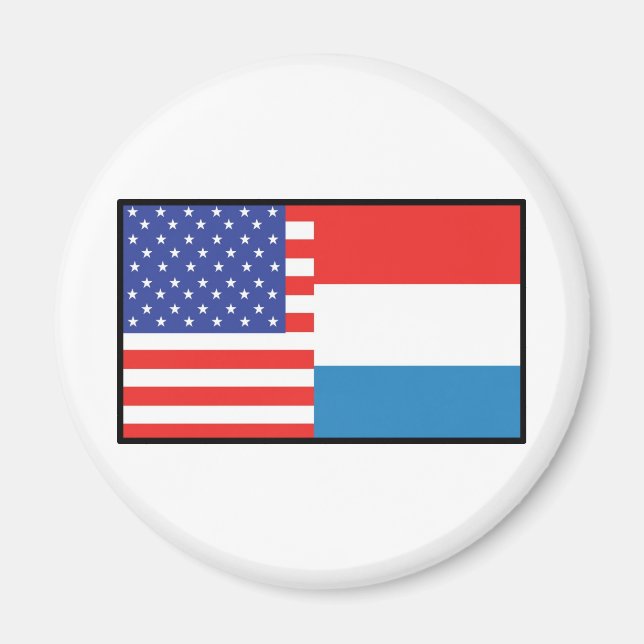 America Luxemborg Magnet (Front)
