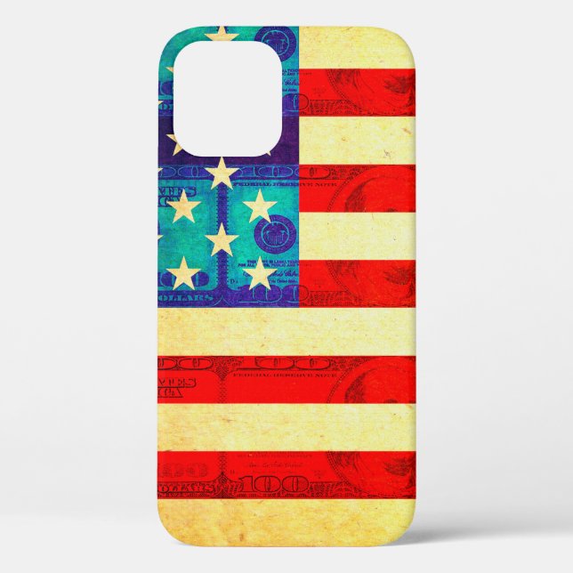 America money flag Case-Mate iPhone case (Back)