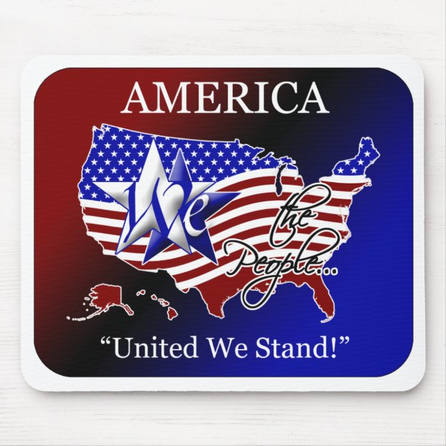 America Mouse Pad (Front)
