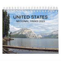 America National Parks nature photo calendar 2023