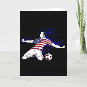 America National Soccer Team Jersey United States  Card