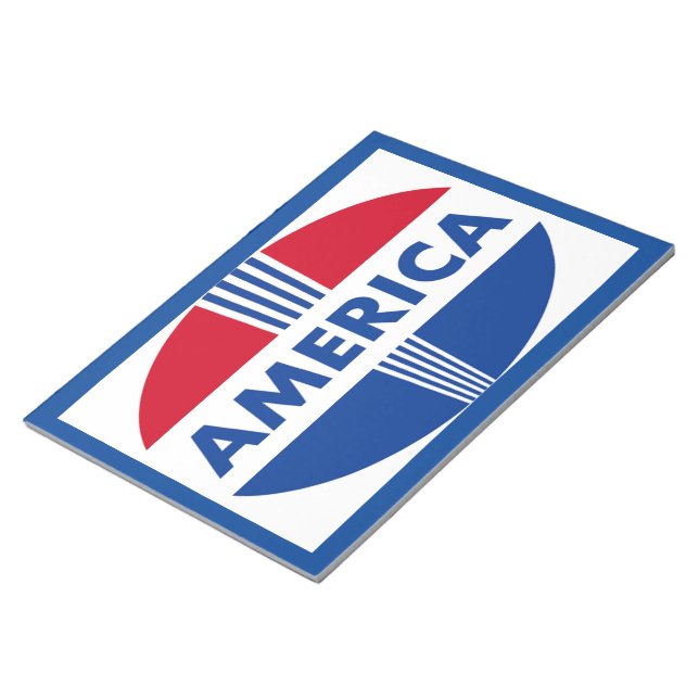AMERICA NOTEPAD (Angled)