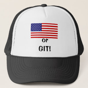 America or GIT! Trucker Hat