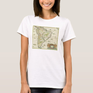 America Pars Meridionalis, page 93 of 'Atlas Minor T-Shirt