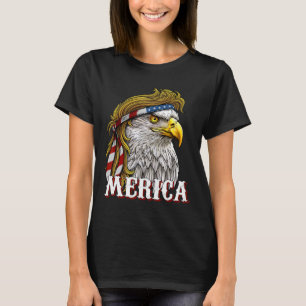 America - Patriotic Usa Flag Eagle Of Freedom - 4t T-Shirt