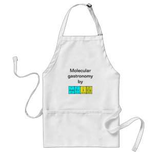 America periodic table name apron
