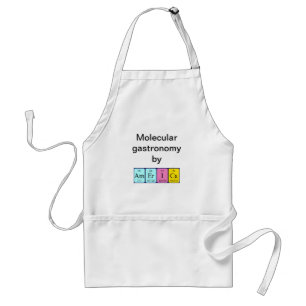 America periodic table name apron