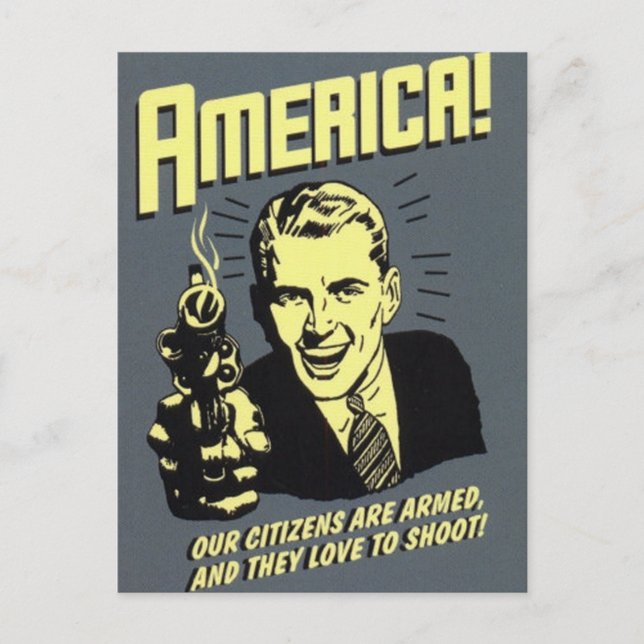 America Postcard (Front)