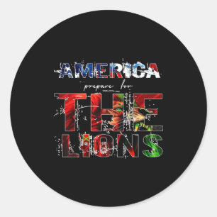 America Prepare For Morocco In The Word Cup 2026  Classic Round Sticker