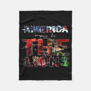 America Prepare For Morocco In The Word Cup 2026  Fleece Blanket