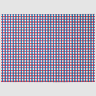 America Red White and Blue Series Design 18 Tissue Paper